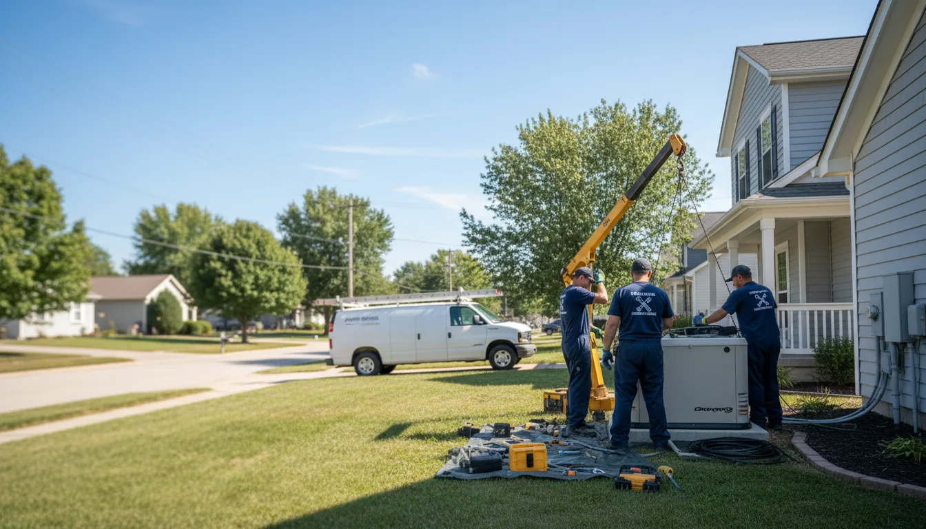 Generator Installation in Hazel Crest, IL near me